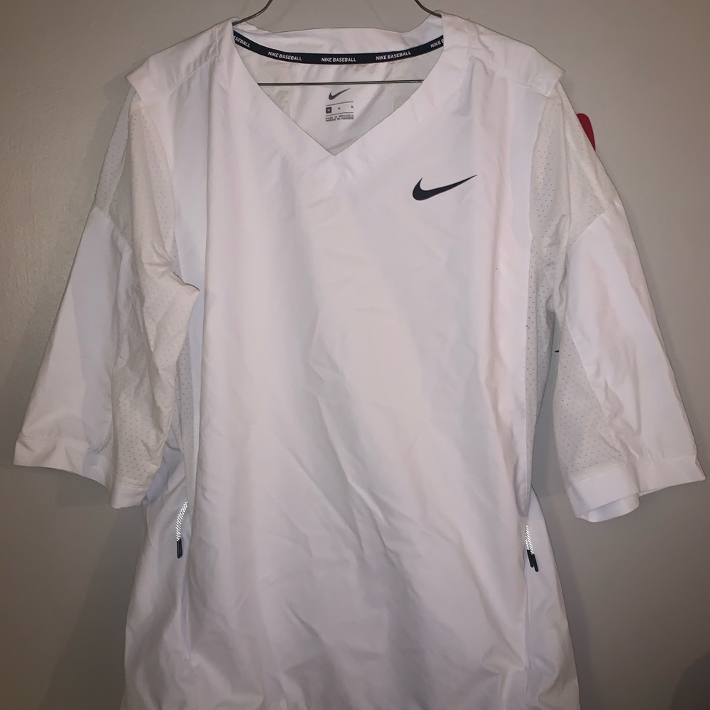 Nike Baseball Pullover Medium 3/4 Sleeve. New